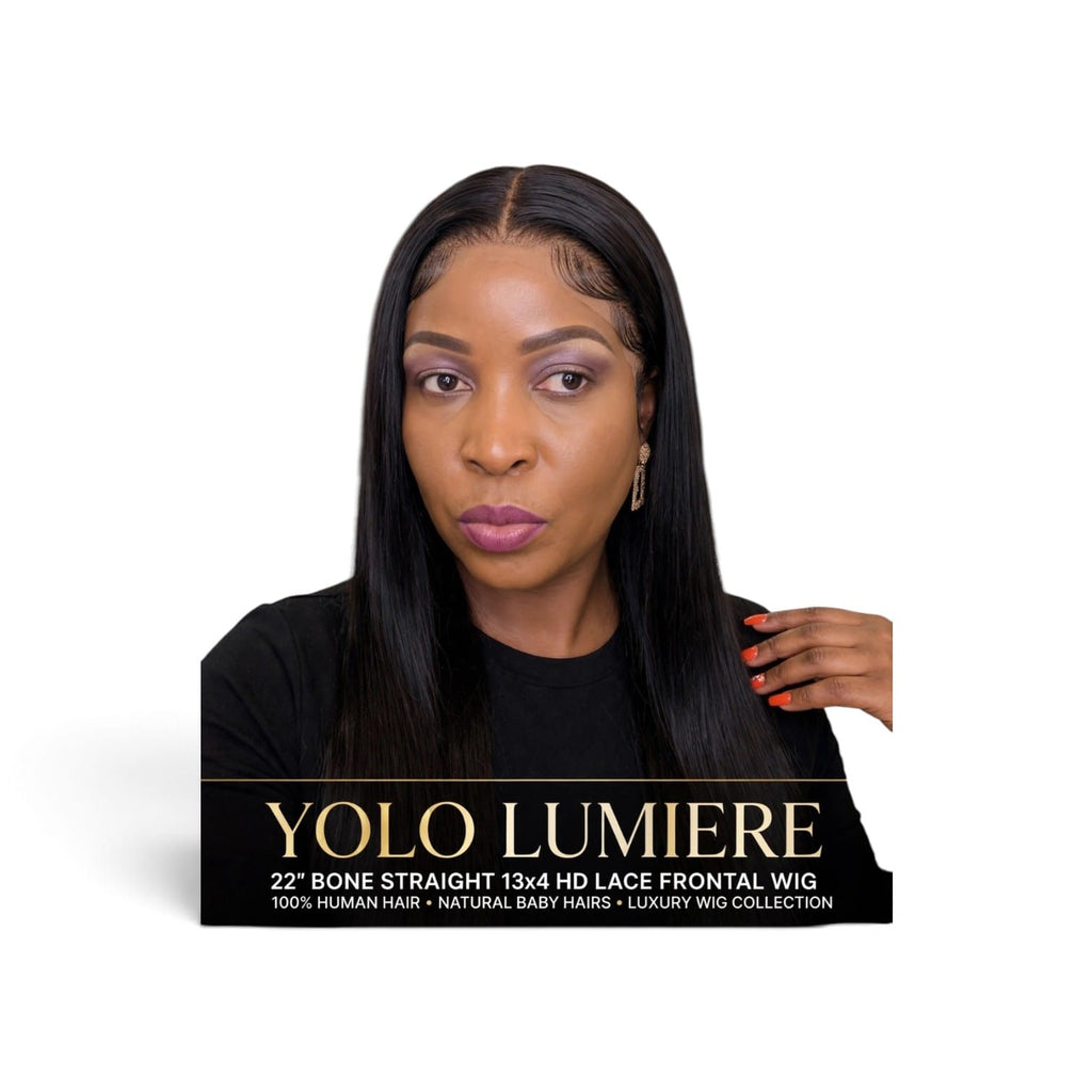 YOLO LUMIERE 18''-13x4-100%Human Hair-Frontal medium